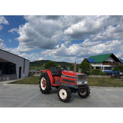 Tractor Japonez 20CP 4x4 Yanmar FX20D - cu freza de sol