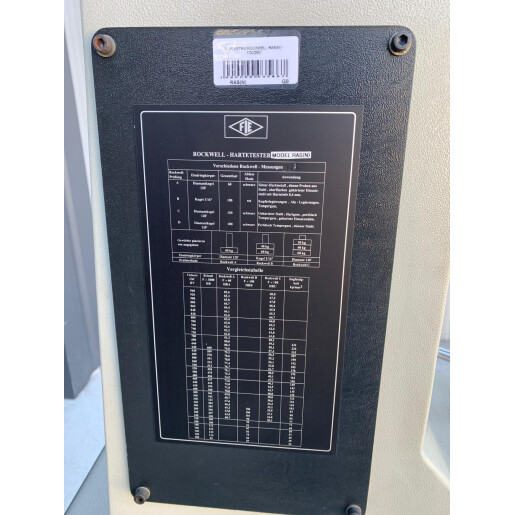 Tester de Duritate Rockwell FIE RAS