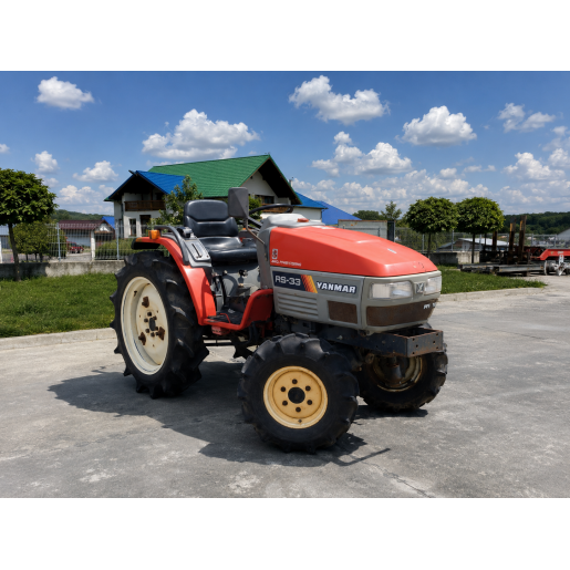 Tractor Japonez 20CP 4x4 Yanmar F200D - cu freza de sol