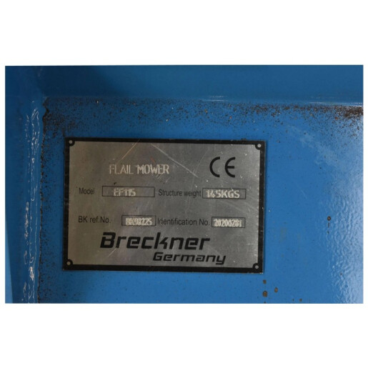 Tocatoare cu ciocanele EF115 BRECKNER GERMANY  cu cardan 