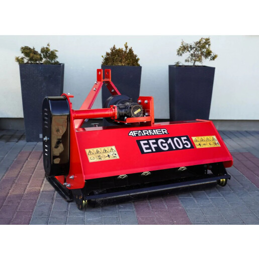 Tocatoare cu ciocanele EFG 105 Rosu – 4FARMER
