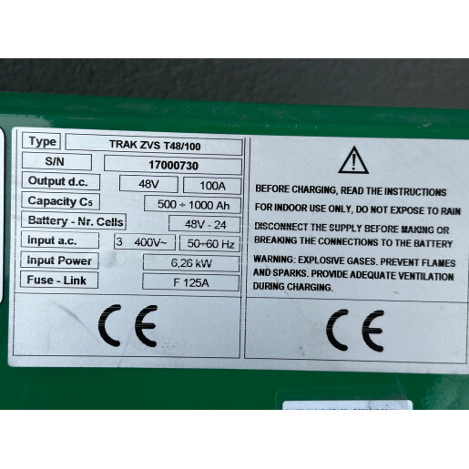 Statie incarcare Hoppeke 48V/100A