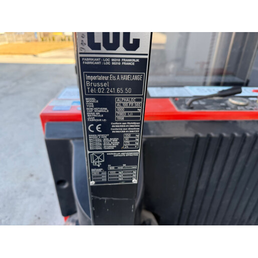 Liza electrica cu catarg ALPHALOC - 1T -