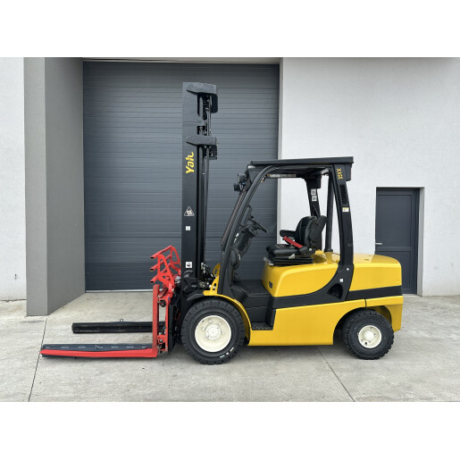 Motostivuitor diesel YALE GDP35VX din 2014 cu camera video pe atasament si cantar 