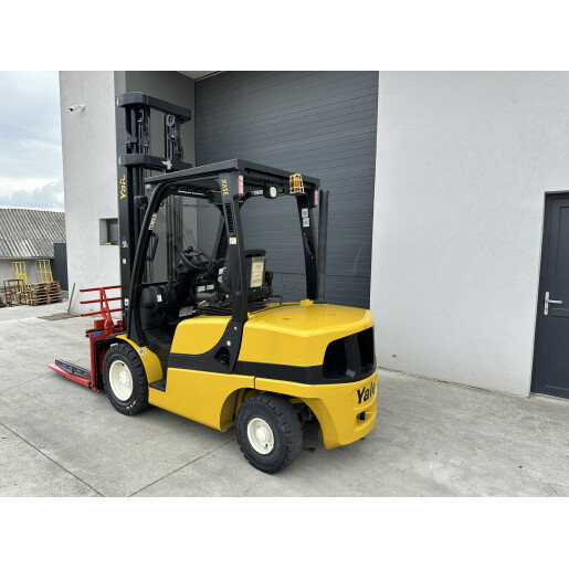 Motostivuitor diesel YALE GDP35VX din 2014 cu camera video pe atasament si cantar 
