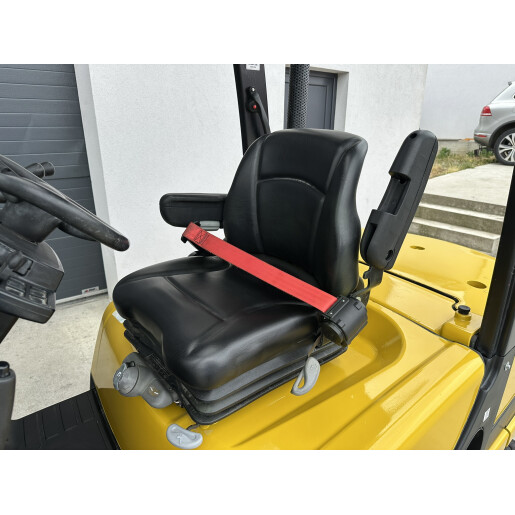 Motostivuitor diesel YALE GDP35VX din 2014 cu camera video pe atasament si cantar 