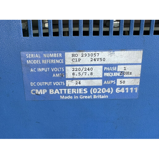 Statie incarcare Chloride Motive Power 24V/50A