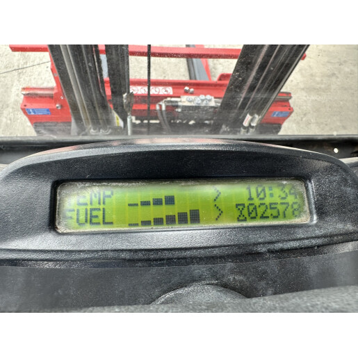 Motostivuitor diesel YALE GDP35VX din 2014 cu camera video pe atasament si cantar 