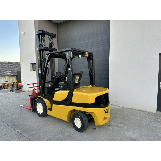Motostivuitor diesel YALE GDP35VX din 2014 cu camera video pe atasament si cantar 