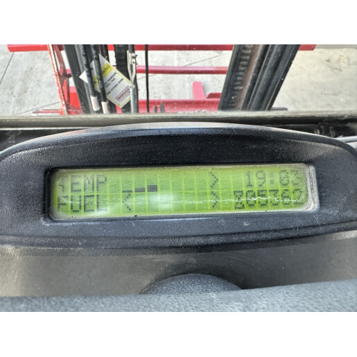 Motostivuitor diesel YALE GDP35VX din 2014 cu camera video pe atasament si cantar 