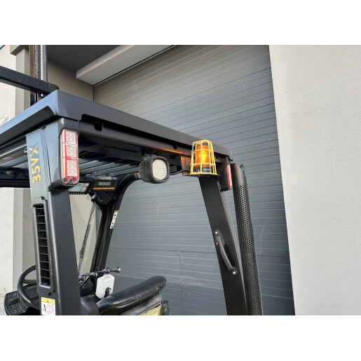 Motostivuitor diesel YALE GDP35VX din 2014 cu camera video pe atasament si cantar 