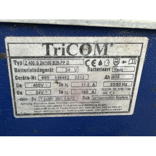 Statie incarcare Tricom Futur 24V/160A