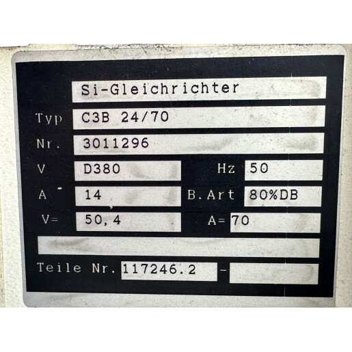 Statie incarcare Classic C3B 24V/70A