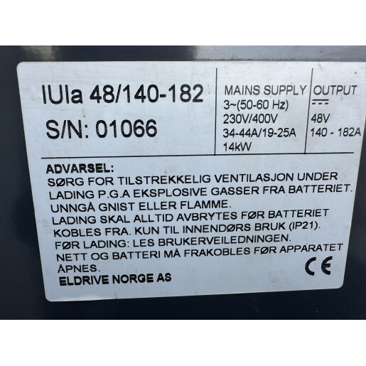 Statie incarcare Eldrive As Turbo Chager 48V/140A