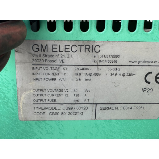 Statie incarcare GM Electric 80V/120A