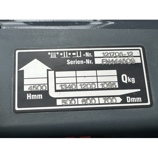 Stivuitor electric JUNGHEINRICH EFG 316k - 1.6T - 2012
