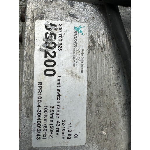 Motor electric RIDDER - 0.30 KW cu reductor pt diverse utilizari
