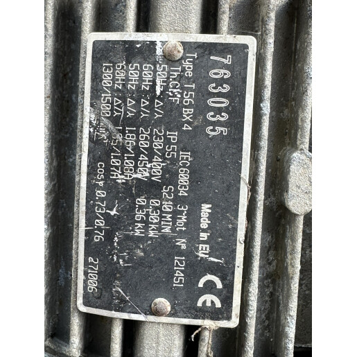 Motor electric RIDDER - 0.30 KW cu reductor pt diverse utilizari