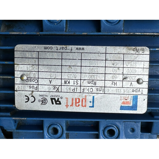 Motor electric F- PART - 0.25 KW cu reductor pt diverse utilizari 