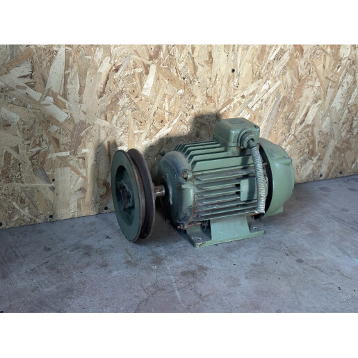 Motor electric Marelli industrial de 4 KW cu fulie curea