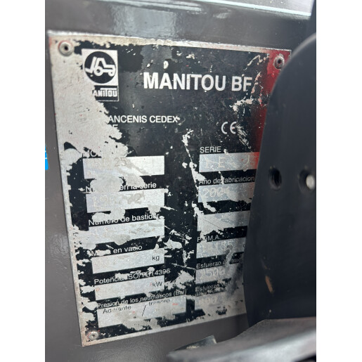 Stivuitor diesel Manitou MSI 25D pentru teren accidentat - 2.5T 