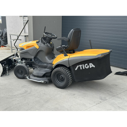 Masina de tuns gazon tip tractor (ride-on mower) STIGA  Estate Pro 9122 XWSY cu lama de zapada 