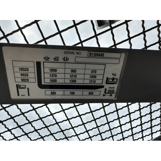 Reach Truck Jungheinrich ETV 216 Electric -  2015