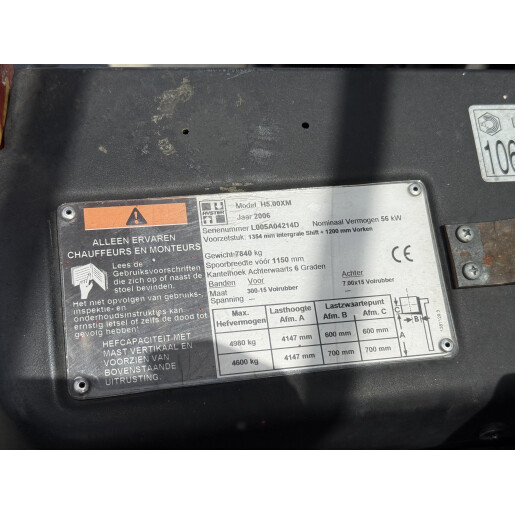 Stivuitor diesel HYSTER H5.0XM - 5T - 2006