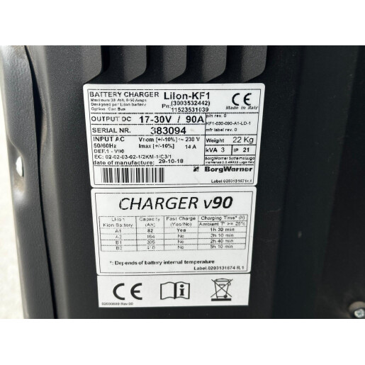 Statie incarcare Linde LI-ION 24V/90A