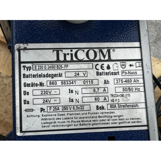 Statie incarcare Tricon Futur smart 24V/60A