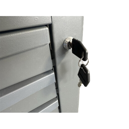 Carucior scule, echipat cu 7 sertare, Beta RSC24/7-A, Gri Antracit