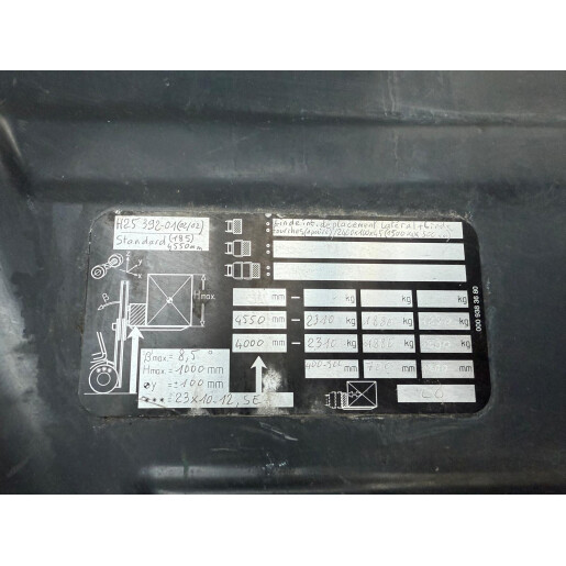 Stivuitor Linde H25T-01 - GPL - 2011