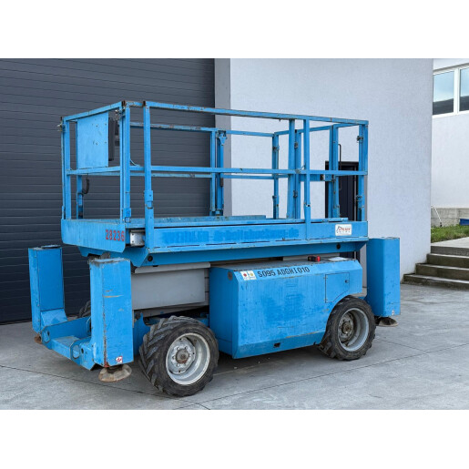 Nacela Diesel Genie GS-2668 tip foarfeca pentru teren accidentat - 10m - 2007 scissor lift