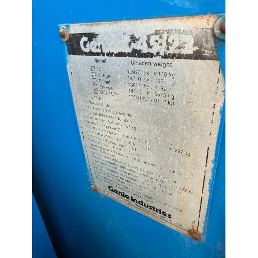 Nacela articulata Genie Z-45/22 Diesel + Electric
