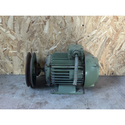 Motor electric Marelli industrial de 4 KW cu fulie curea
