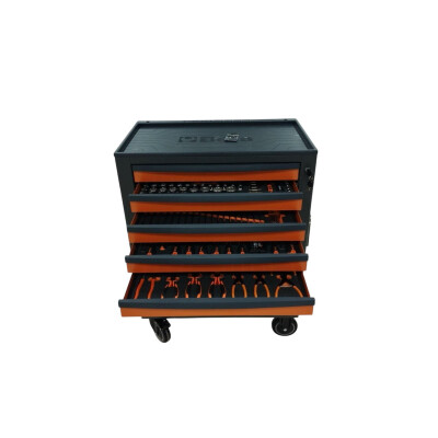 Carucior scule Mobil Beta RSC24/7-0 Orange cu 7 sertare 