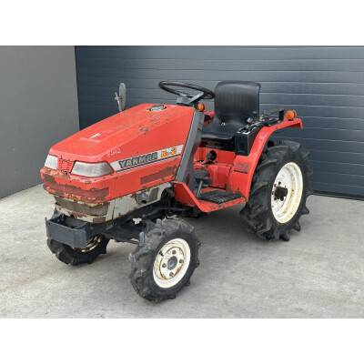 Tractor Japonez 12.5 CP 4x4 Yanmar Ke-2 - cu freza de sol