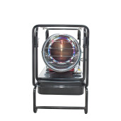 Incalzitor aer pe motorina si electric 220V, consum 3.5L/h, rezervor 45L, capacitate 1000 m³/h