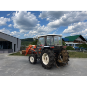 Tractor japonez 32CP Kubota GL32 4x4 cu cabina si incarcator frontal + freza de sol