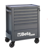 Carucior scule, echipat cu 7 sertare, Beta RSC24/7-A, gri antracit, sarcina maxima 800 kg, 740 x 445 x 970 mm