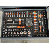 Carucior scule, echipat cu 7 sertare, Beta RSC24/7-A, Gri Antracit