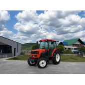 Tractor japonez 49CP Kubota GM49 4x4 cu cabina + freza de sol