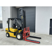 Motostivuitor diesel YALE GDP35VX din 2014 cu camera video pe atasament si cantar 