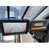 Motostivuitor diesel YALE GDP35VX din 2014 cu camera video pe atasament si cantar 