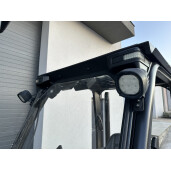 Motostivuitor diesel YALE GDP35VX din 2014 cu camera video pe atasament si cantar 