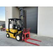 Motostivuitor diesel YALE GDP35VX din 2014 cu camera video pe atasament si cantar 