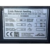 Liza electrica cu catarg LINDE L12 - 2019