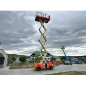 Nacela Diesel Genie Genie GS-4394 RT tip foarfeca pentru teren accidentat - 15m - 2007 scissor lift