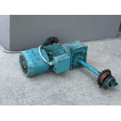 Motor electric UNIRID - 1.1 KW cu reductor pt diverse utilizari