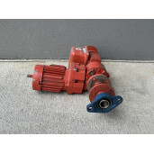 Motor electric VEB - 0.25 KW cu reductie pt diverse utilizari